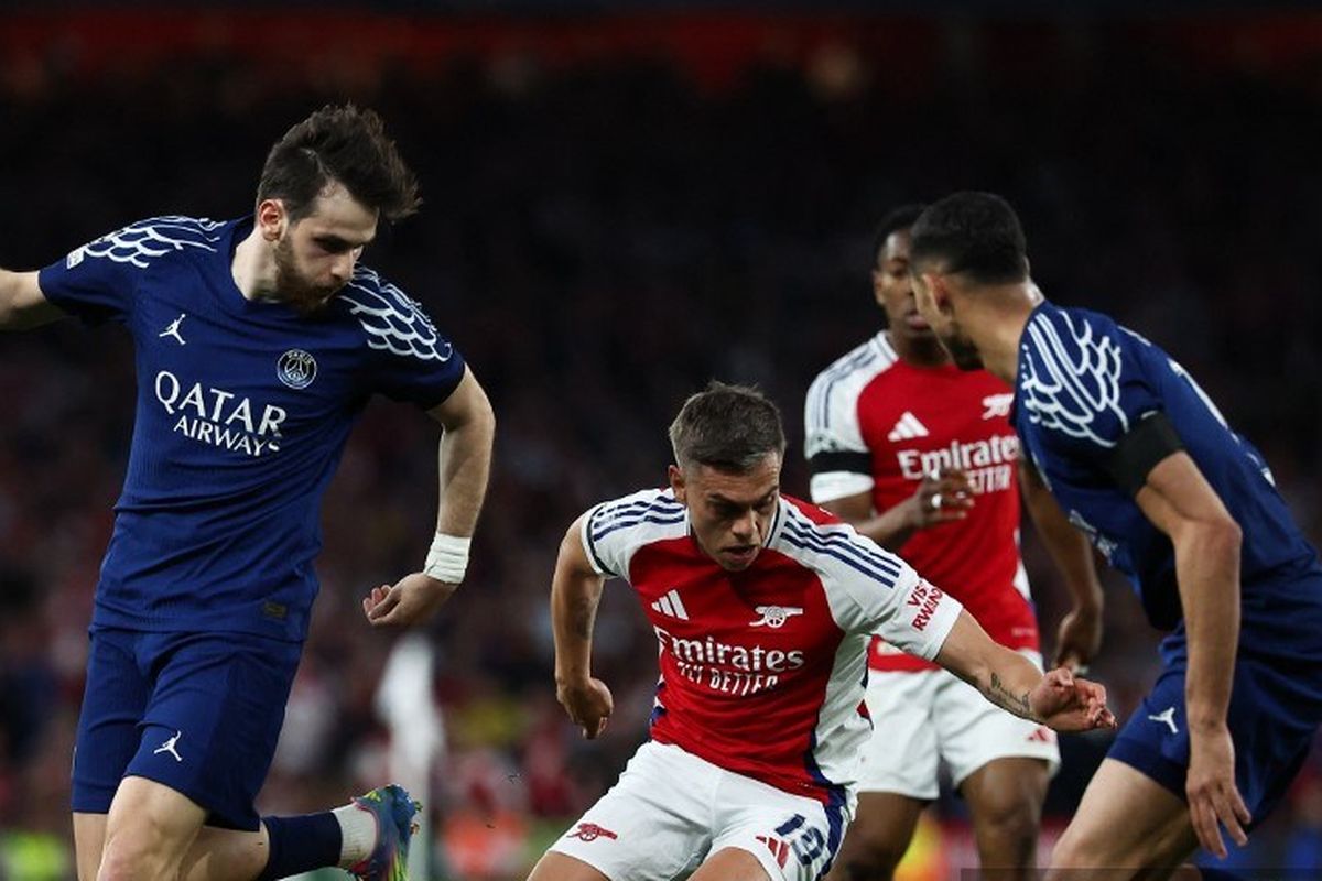 Paris Saint-Germain, Liga Champions, Jadwal leg kedua semifinal Liga Champions, PSG vs Arsenal, Jadwal Leg Kedua Semifinal Liga Champions, Jadwal Leg Kedua Semifinal Liga Champions PSG Vs Arsenal