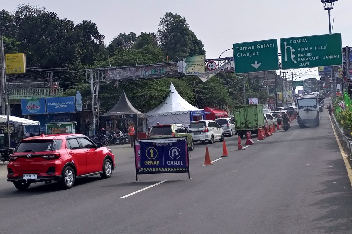 ganjil genap, jalur Puncak, gage, ganjil genap puncak, ganjil genap jalur puncak, Ganjil Genap di Jalur Puncak Berlaku Akhir Pekan Ini