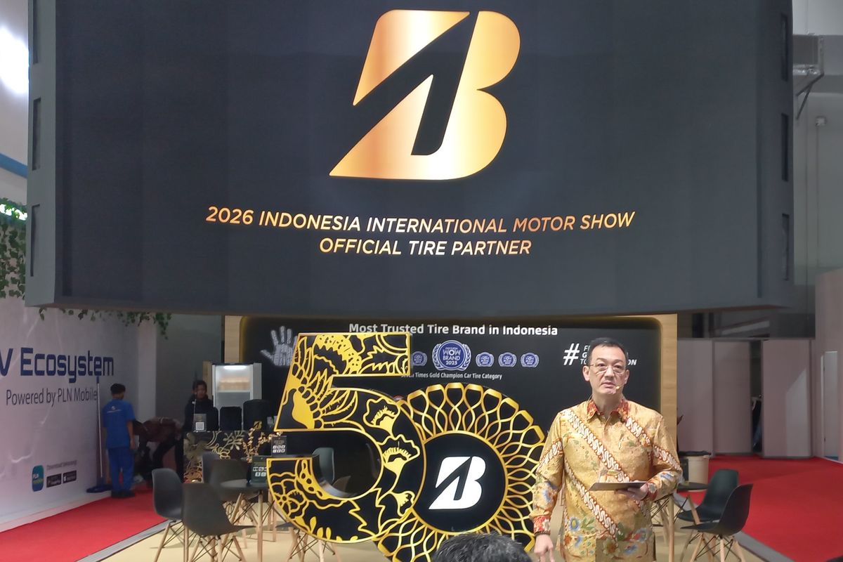 Bridgestone, Indonesia International Motor Show, IIMS, JIExpo Kemayoran, Bridgestone Indonesia, mobil listrik, Bridgestone Luncurkan Ban Mobil Listrik Tahun Ini