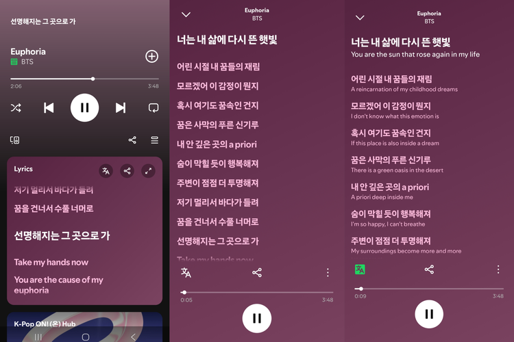 fitur baru, lirik, Spotify, fitur baru Spotify, terjemahan lirik, pengguna Spotify, lirik lagu, bahasa asing, Spotify Premium, 3 Fitur Lirik Baru Spotify: Ada Terjemahan, Preview di Layar, hingga Offline