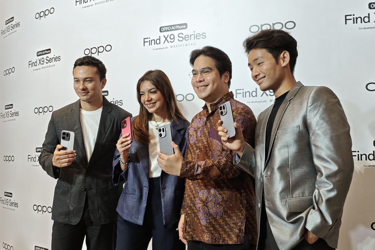 Oppo, Find X9, spesifikasi oppo find x9, harga oppo find x9, Oppo Find X9 Meluncur di Indonesia, Harga mulai Rp 15 Juta