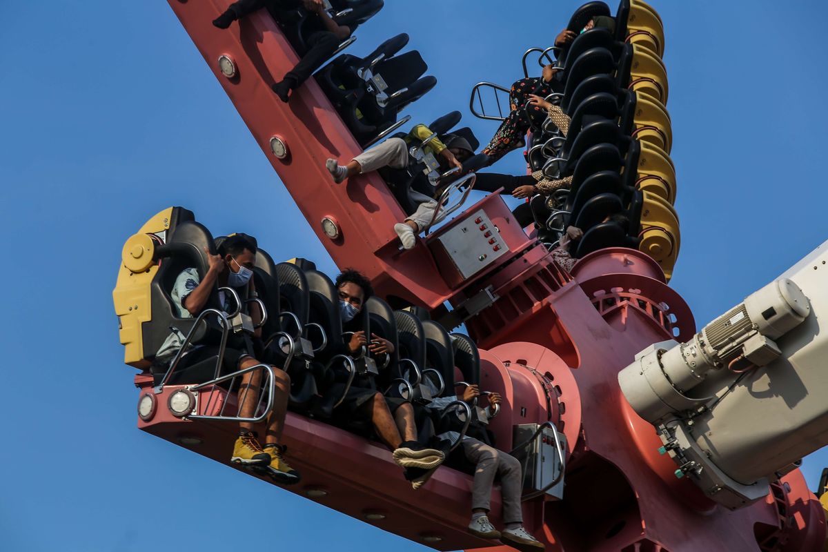 Dufan, Wahana ekstrem di Dufan, wahana ekstrem di Dufan, dufan, dufan ancol, Wahana Ekstrem di Dufan, 4 Wahana Ekstrem di Dufan yang Wajib Dicoba Pencinta Adrenalin, 1. Tornado, 2. Hysteria, 3. Halilintar, 4. Kicir-kicir