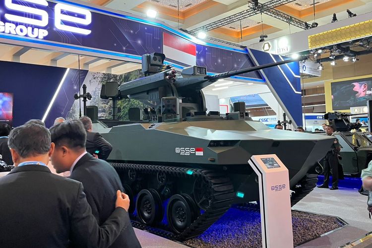 kendaraan tempur, P8 Light Tank, tank hybrid, Tank Hybrid, PT SSE, Mobil Hybrid, Tank Hybrid buatan Tangerang Siap Ekspor