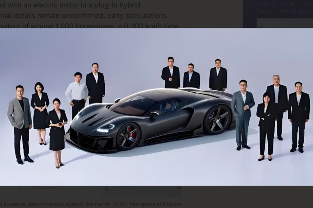 supercar, mobil, Great Wall Motor, supercar china, GWM Siapkan Supercar Pertama, Klaim Mobil Sport Sejati dari China