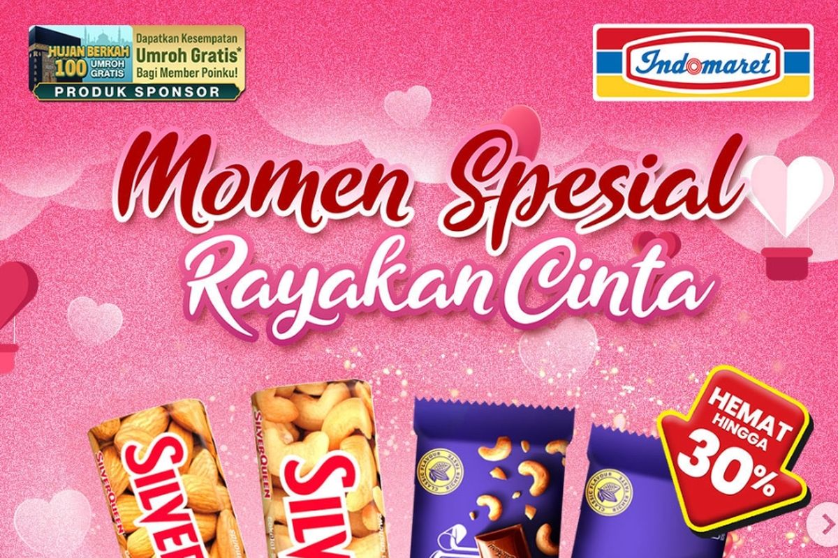 Promo JSM Indomaret Sabtu 14 Februari 2026, Belanja Makanan Hemat Mulai Rp 7 Ribuan, Promo Festival Sambut Ramadhan (12-18 Februari 2026), Kebutuhan ibu dan anak (5-18 Februari 2026), Harga khusus member (12-18 Februari 2026), Harga spesial Indomaret (10 - 23 Februari 2026) 