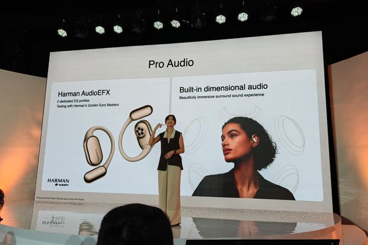 Xiaomi, Xiaomi OpenWear Stereo Pro, Spesifikasi Xiaomi OpenWear Stereo Pro, Harga Xiaomi OpenWear Stereo Pro, Xiaomi OpenWear Stereo Pro Resmi di Indonesia, TWS Open-ear dengan Audio Harman