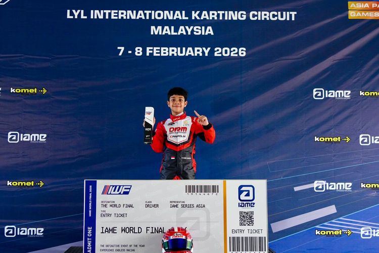 juara, Malaysia, Pegokart Muda Indonesia Raih Tiket World Final di Italia