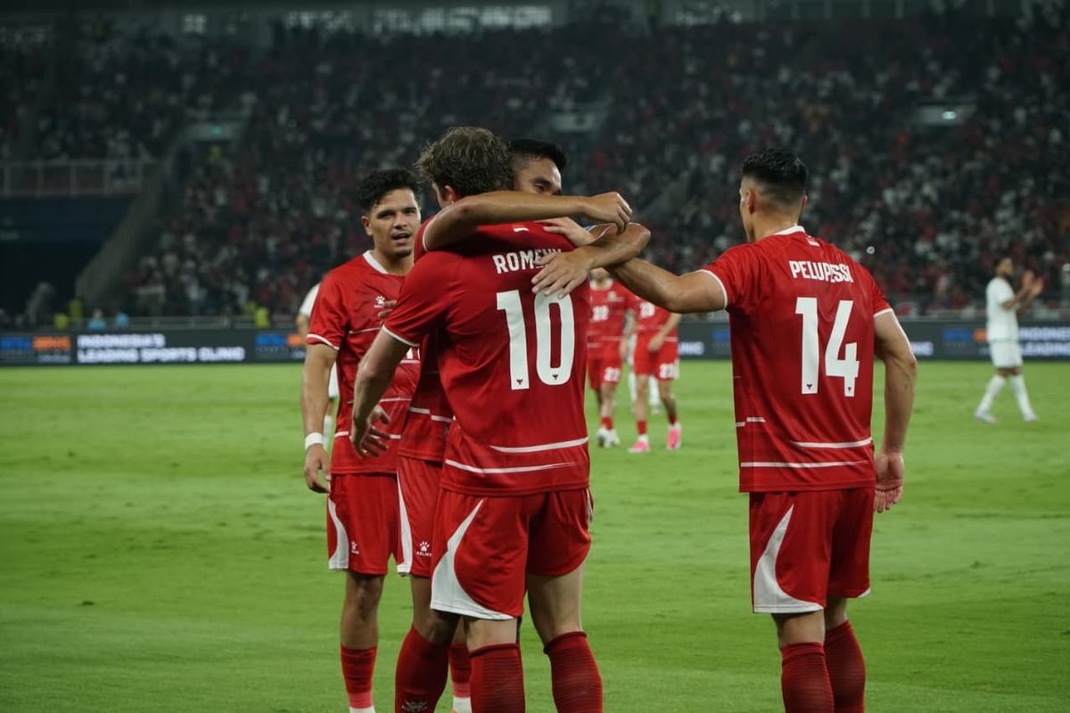 FIFA Matchday, Timnas Indonesia, Oman, Timnas, Indonesia vs Oman, Emil Audero, Justin Hubner, Nathan Tjoe-A-On, Ole Romeny, Ahmed Faraj, Live Skor Timnas Indonesia Vs Oman 3-0, Ragnar Oratmangoen Bawa Garuda Menjauh