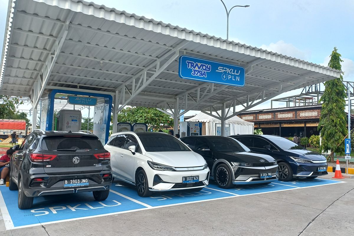 mobil listrik, Stasiun Pengisian Daya Listrik Umum, libur Nataru, Mengoptimalkan Perjalanan Mobil Listrik di Libur Nataru 2025