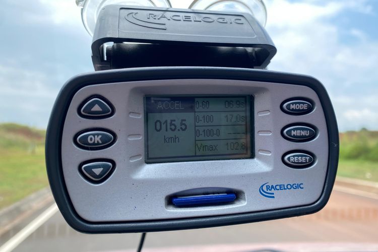 mobil listrik, Changan, Changan Lumin, Hasil Tes Akselerasi Changan Lumin Pakai Racelogic