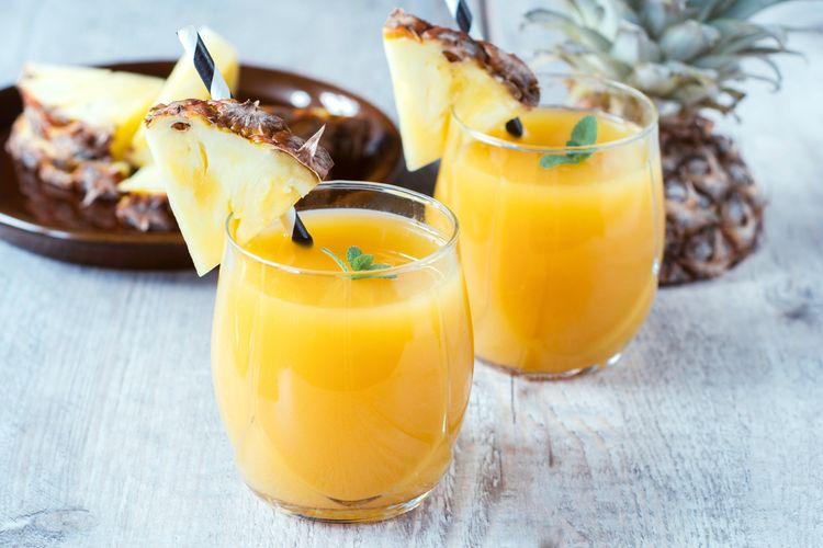 jus nanas, jus nanas detoks, Minum Jus Nanas untuk Detoks usai Makan Daging Bakar-bakaran Tahun Baru, Ini Cara Bikinnya