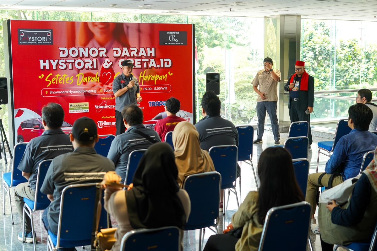 Komunitas, donor darah, Hyundai Indonesia, Komunitas Mobil Ini Gelar Kegiatan Donor Darah