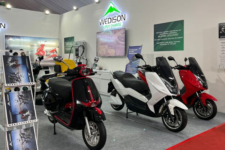 GIIAS 2025, Wedison Victory, Skuter listrik, Dwi Yanto, skuter listrik, Benarkah Motor Listrik Wedison Meniru Desain Vario dan Aerox?