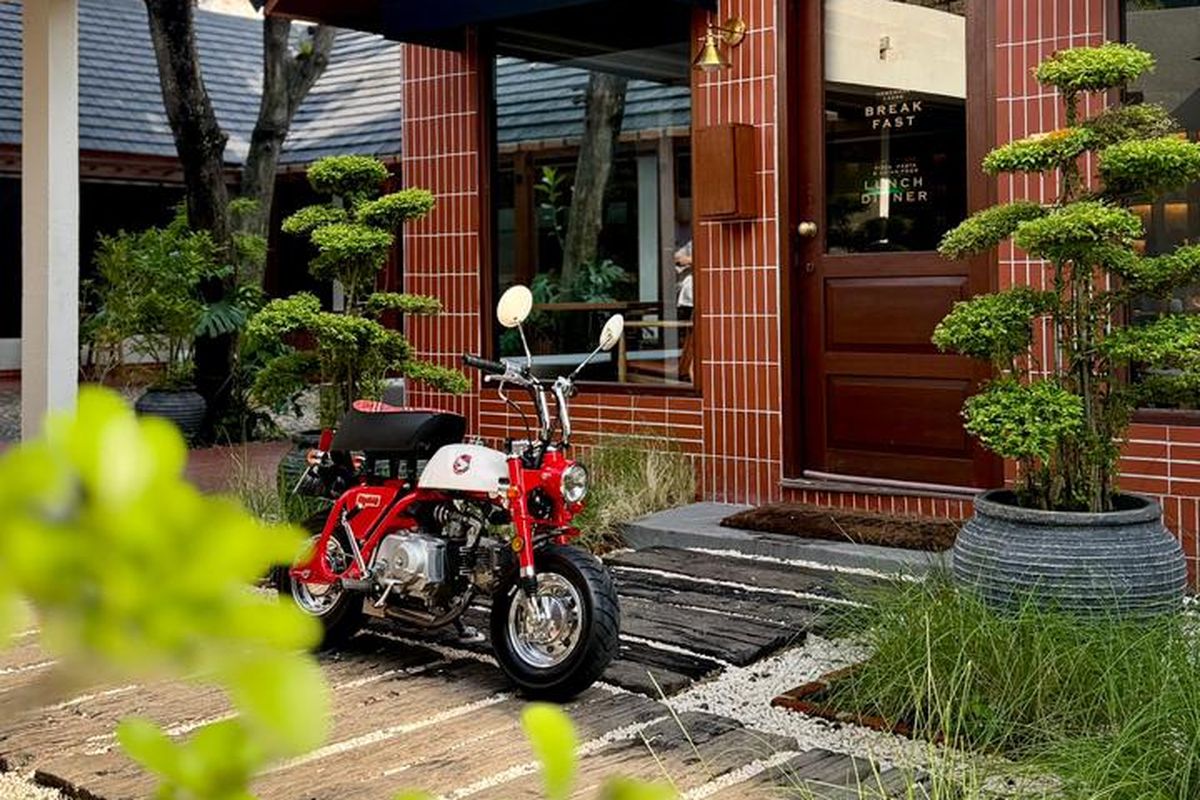 Honda, Monkey, Honda Monkey, Monkey Z50, Modifikasi Honda Monkey Z50A, Kecil Bikin Bahagia