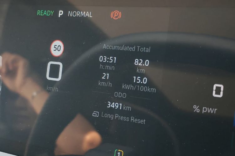 konsumsi daya, MG 5S EV, Tes Konsumsi Daya MG 5S EV di Dalam Kota, Ada Catatannya