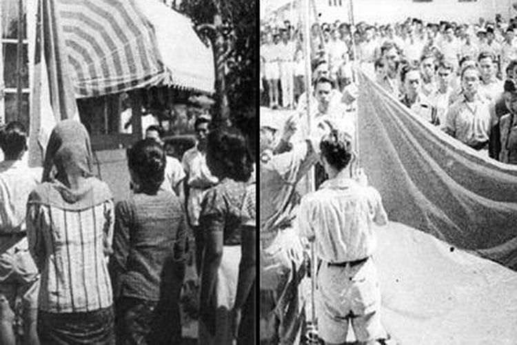 bendera pusaka, sejarah bendera pusaka merah putih, sejarah bendera pusaka, sejarah bendera pusaka pertama, bendera pusaka merah putih, bendera pusaka merah putih dijahit oleh, bendera pusaka merah putih asli, bendera merah putih di jahit fatmawati, bendera merah putih dijahit oleh ibu fatmawati, sejarah bendera pusaka sang saka merah putih, sejarah singkat bendera pusaka, Sejarah Bendera Pusaka Sang Saka Merah Putih, Dijahit Fatmawati Jelang Proklamasi, Asal-usul Bendera Pusaka, Pengibaran Pertama 17 Agustus 1945, Diselamatkan dari Tangan Belanda, Disatukan Kembali