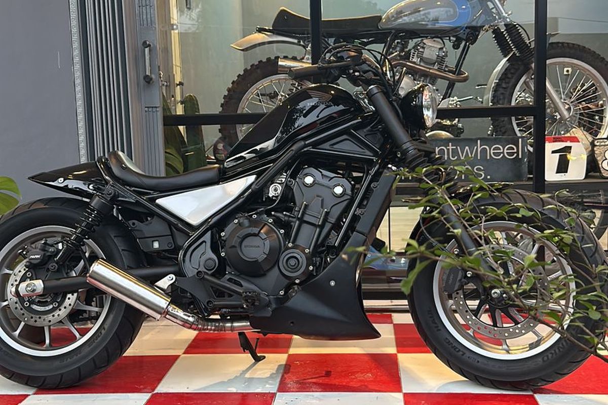 Frontwheel Motors, modifikasi, Rebel 500, Modifikasi Honda Rebel 500 ala Frontwheel Motors: Simpel Gaya Bobber