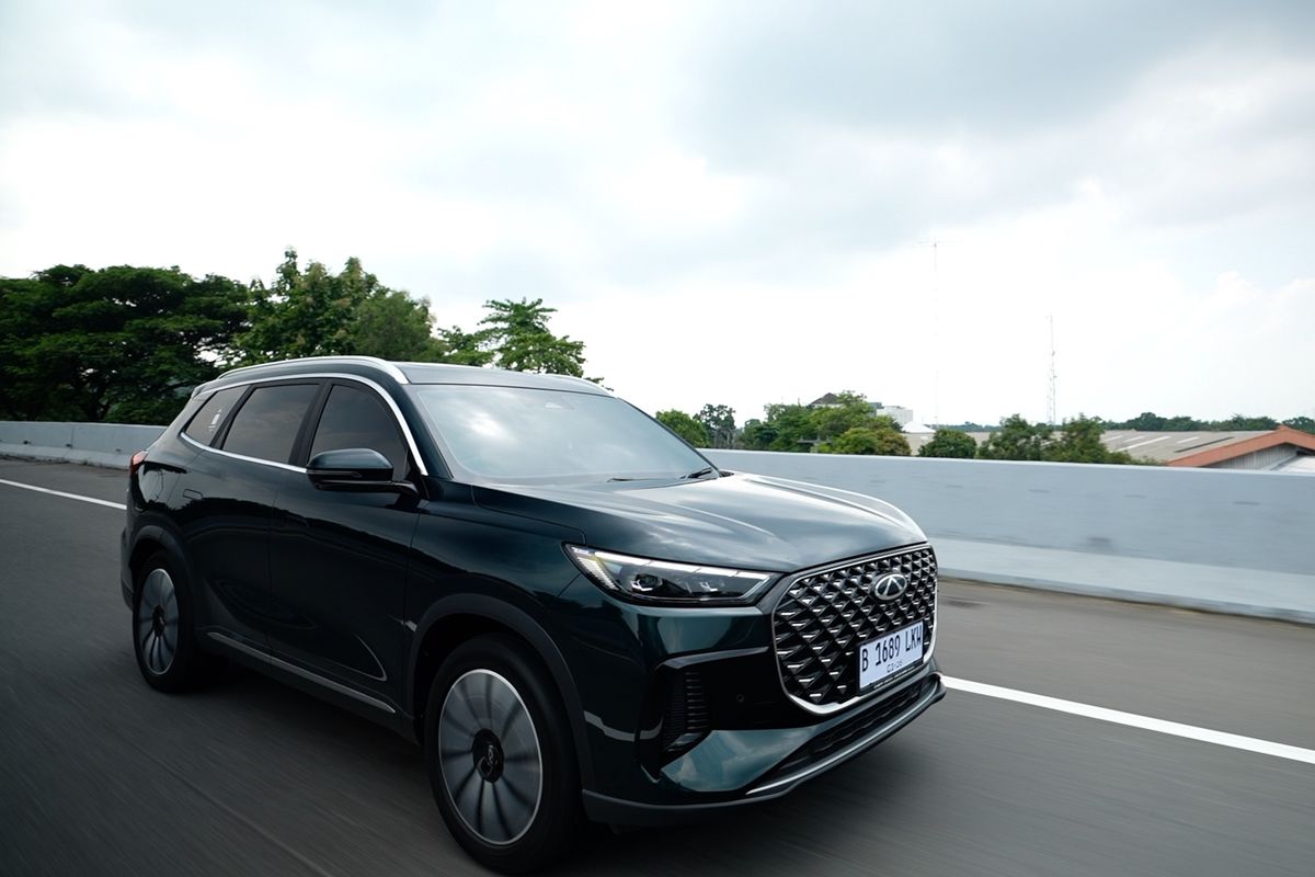 Tiggo 8 CSH, plug-in hybrid electric vehicle, mode EV, Tes Mode EV pada Chery Tiggo 8 CSH, Bisa Tempuh Berapa Km?