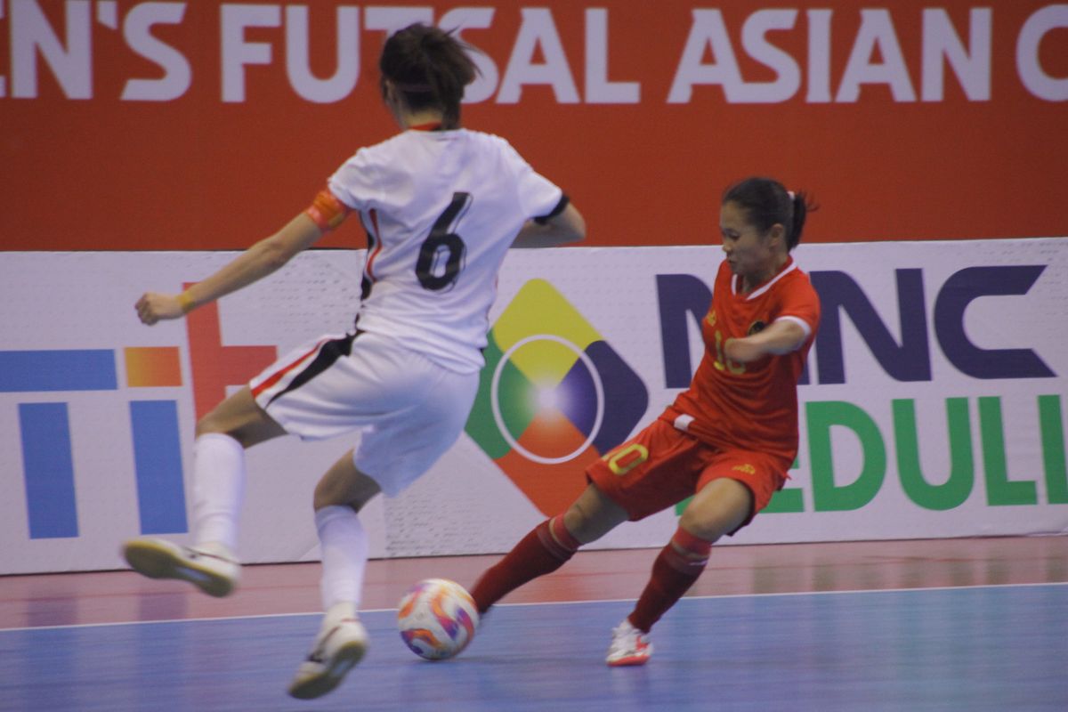 Timnas Futsal Putri Indonesia, Vietnam, SEA Games 2025, Hasil HT Final Futsal Putri: Timnas Futsal Putri Indonesia Tertinggal 0-4 Lawan Vietnam