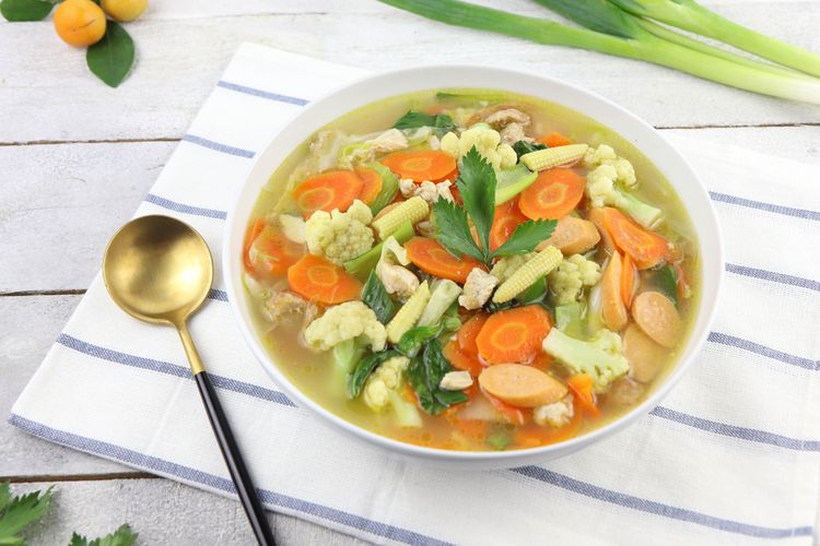 Resep Capcay Kuah, resep capcay kuah ala restoran, resep capcay kuah sederhana, resep capcay kuah kental rumahan, capcay kental, Resep Capcay Kuah Kental Gurih, Bumbu Simpel Masak Cuma 10 Menit