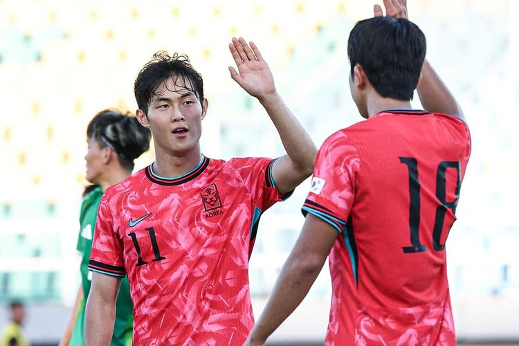 Timnas U23 Indonesia, Arkhan Fikri, Korea Selatan vs Indonesia, timnas U23 Indonesia vs Korea Selatan, Gerald Vanenburg, kualifikasi piala asia u23 2026, Timnas U23 Indonesia Vs Korea Selatan, Hal yang Diwaspadai Vanenburg dari Lawan