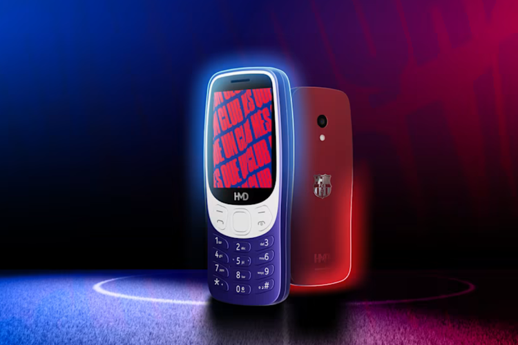 Nokia 3210, pasar China, edisi FC Barcelona, nokia 3210, Pasar China, HMD Barca 3210, spesifikasi HMD Barca 3210, harga HMD Barca 3210, HP Fitur Nokia 3210 Edisi FC Barcelona Dirilis, Dibekali AI DeepSeek