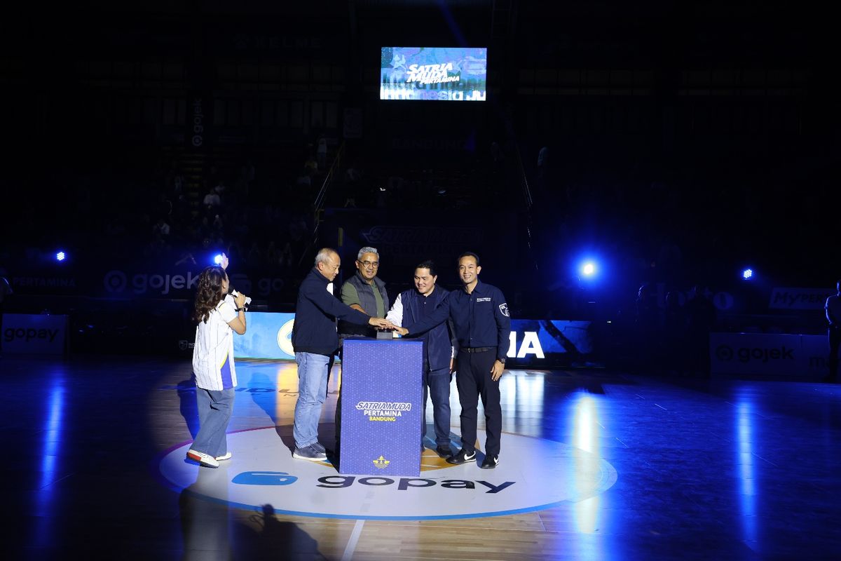 Erick Thohir, IBL 2026, Adhitia Putra Herawan, Prawira Bandung, Gor C-Tra Berganti Nama Jadi Bandung Arena, Markas Baru Satria Muda
