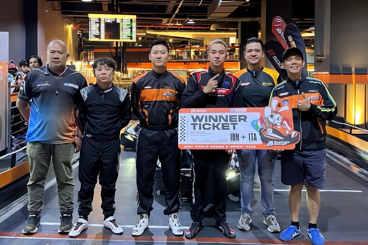 Barcode Gokart, gokart rental, gokart indoor jakarta, barcode gokart, gokart listrik, e-SWS International Finals 2026, Julio Prost, Julio Prost Juara Barcode Gokart E-Sprint Series