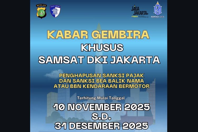 pajak kendaraan, pemutihan pajak, pemutihan pajak kendaraan, Bayar pajak kendaraan, Pajak Jakarta, Ada Pemutihan Pajak Kendaraan di Jakarta Mulai Hari Ini