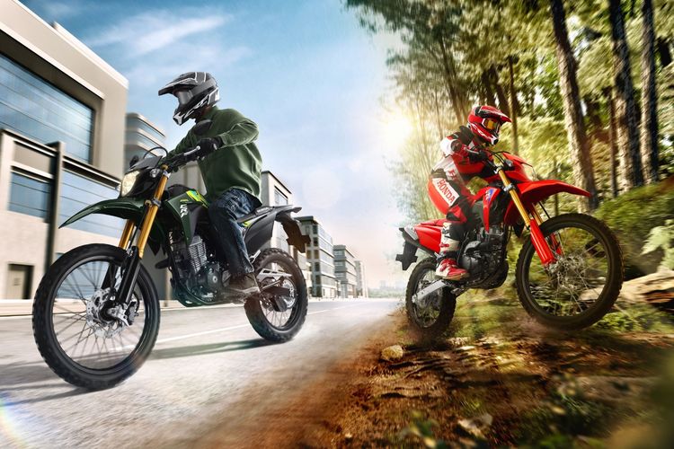warna baru, motor trail, honda crf, Honda CRF 150L, CRF 150, Honda CRF 150L Punya Warna Baru, Harga Tidak Naik