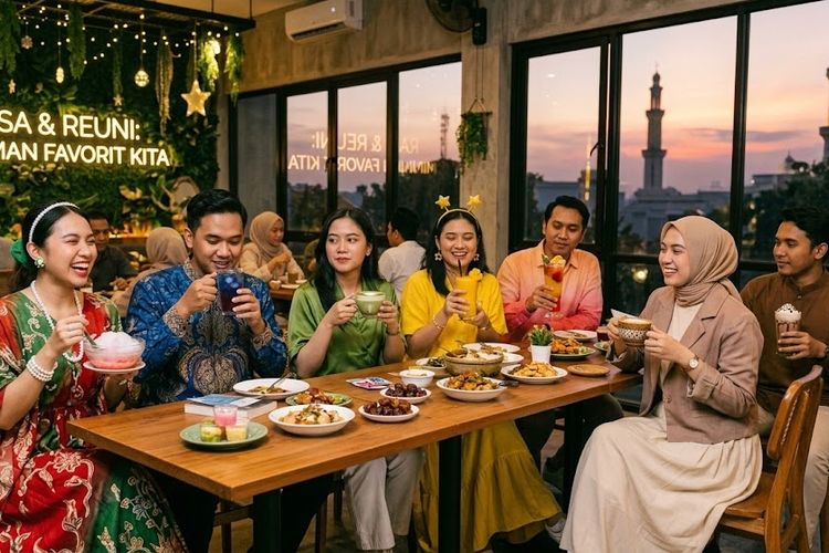 7 Ide Dresscode Bukber 2026 yang Anti-Mainstream, dari Cosplay Takjil hingga Warna Obat, 1. Cosplay warna takjil, 2. Warna cover buku favorit, 3. Warna obat atau kemasan farmasi, 4. Outfit sesuai warna emoji, 5. Dresscode berdasarkan minuman favorit, 6. Outfit terinspirasi warna sunset, 7. Warna snack atau camilan favorit