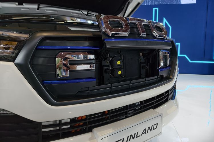 Foton, double cabin, Foton Luncurkan Pikap Kabin Ganda Listrik eTunland