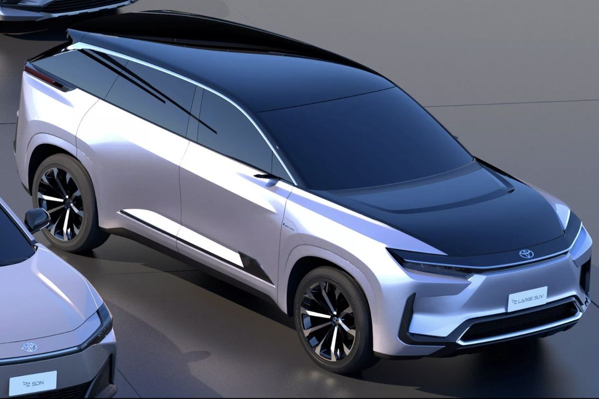 Toyota, SUV listrik, Toyota Siapkan SUV Listrik Tiga Baris
