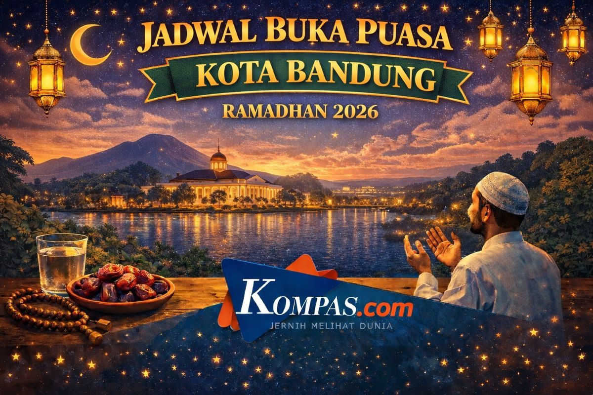 Jadwal buka puasa, Bandung, Jadwal Buka Puasa Kota Bandung Hari Ini 6 Maret 2026 Lengkap dengan Waktu Shalat