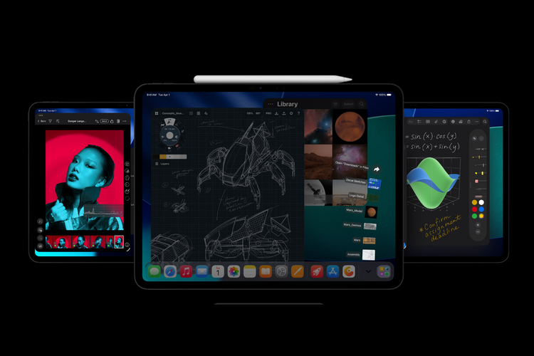 apple, iPad, tablet, iPad Pro, iPad Pro M4, ipad pro m5, chip m5, iPad Pro 2025, harga iPad Pro 2025, spesifikasi iPad Pro 2025, iPad Pro dengan chip M5, chip C1x, Chip N1, iPad Pro 2025 Resmi Dirilis, Pakai Chip Apple M5 dan Dukung Fast Charging, Pakai Chip M5 terbaru, Ada chip C1X dan N1, Spesifikasi iPad Pro M5, Harga iPad Pro 2025 chip M5
