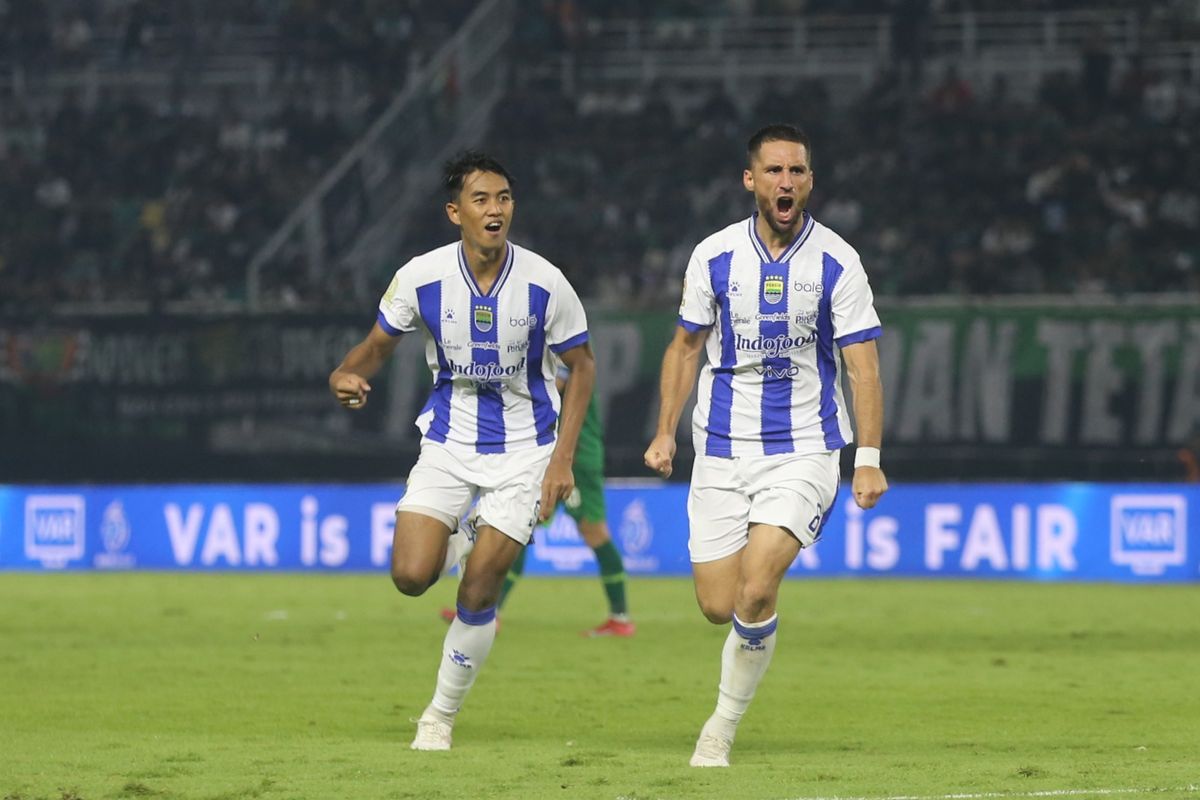 Persib, klasemen sementara, Persija, Borneo FC, Fabio Lefundes, Persib Konsisten di Puncak, Persija dan Borneo FC Mesti Hati-hati