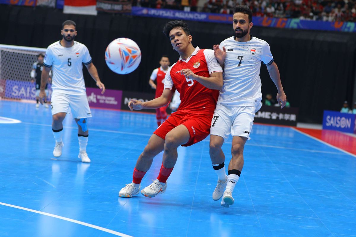 Piala Asia Futsal, Timnas, Iran, Timnas Futsal, Indonesia vs Iran, Timnas Futsal Indonesia, Piala Asia Futsal 2026, Timnas Futsal Indonesia vs Iran, Live Hasil Timnas Futsal Indonesia Vs Iran 3-1, Israr Megantara Bawa Garuda Menjauh