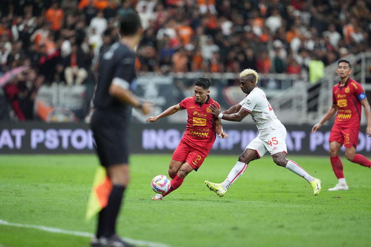 Persija Jakarta, Malut United, Liga 1 2024-2025, Persija vs Malut United, Hasil Persija Vs Malut United 0-0, Macan dan Laskar Kie Raha Sama Kuat di JIS
