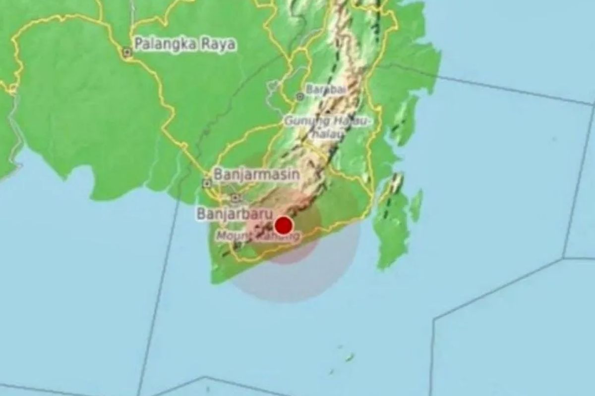 gempa, BMKG, gempa bumi, Tanah Bumbu, gempa hari ini, Gempa Dangkal Guncang Tanah Bumbu, BMKG: Tak Ada Laporan Kerusakan