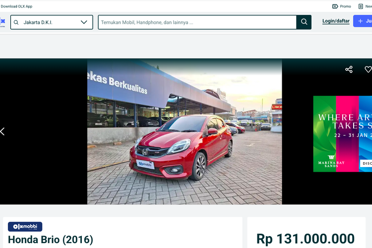 Brio, mobil, mobil bekas, Honda Brio, Cek Harga Pasaran Honda Brio Lawas, Dapat Rp 80 Jutaan