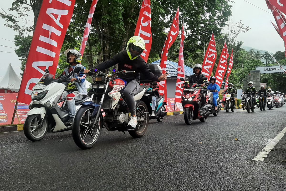 rolling thunder, Daihatsu Kumpul Sahabat, Bitung, komunitas motor, Daihatsu Kumpul Sahabat Bitung 2025: Semangat Komunitas Motor