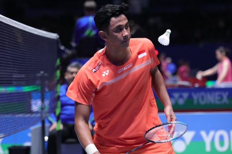 Alwi Farhan, Chou Tien Chen, Taiwan, Kunlavut Vitidsarn, bulu tangkis, Jonatan Christie, All England, Alwi Farhan Perkasa Libas CTC, Tembus Perempat Final All England