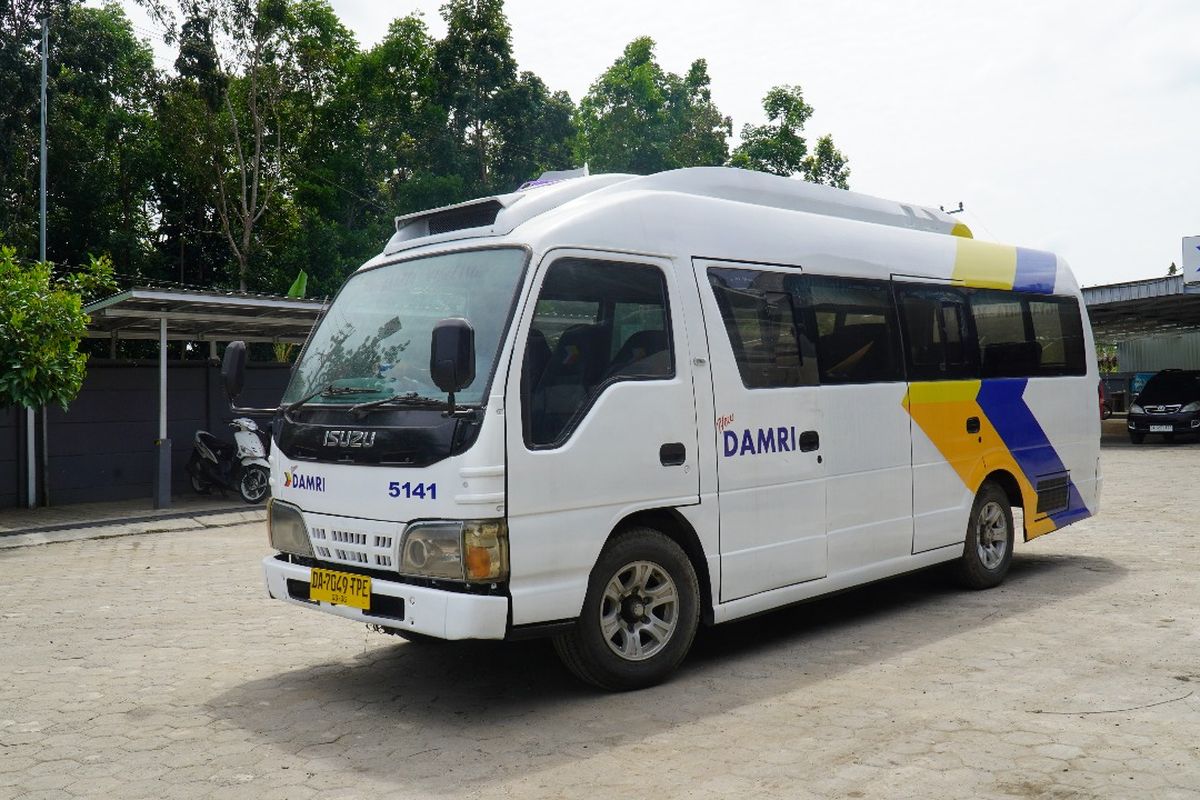 Damri, rute baru damri banjarmasin, damri banjarmasin, damri banjarmasin balikpapan, bus damri kalimantan selatan, DAMRI Buka Rute Bandara Syamsudin Noor ke Kota Banjarmasin, Tiketnya Rp 75.000
