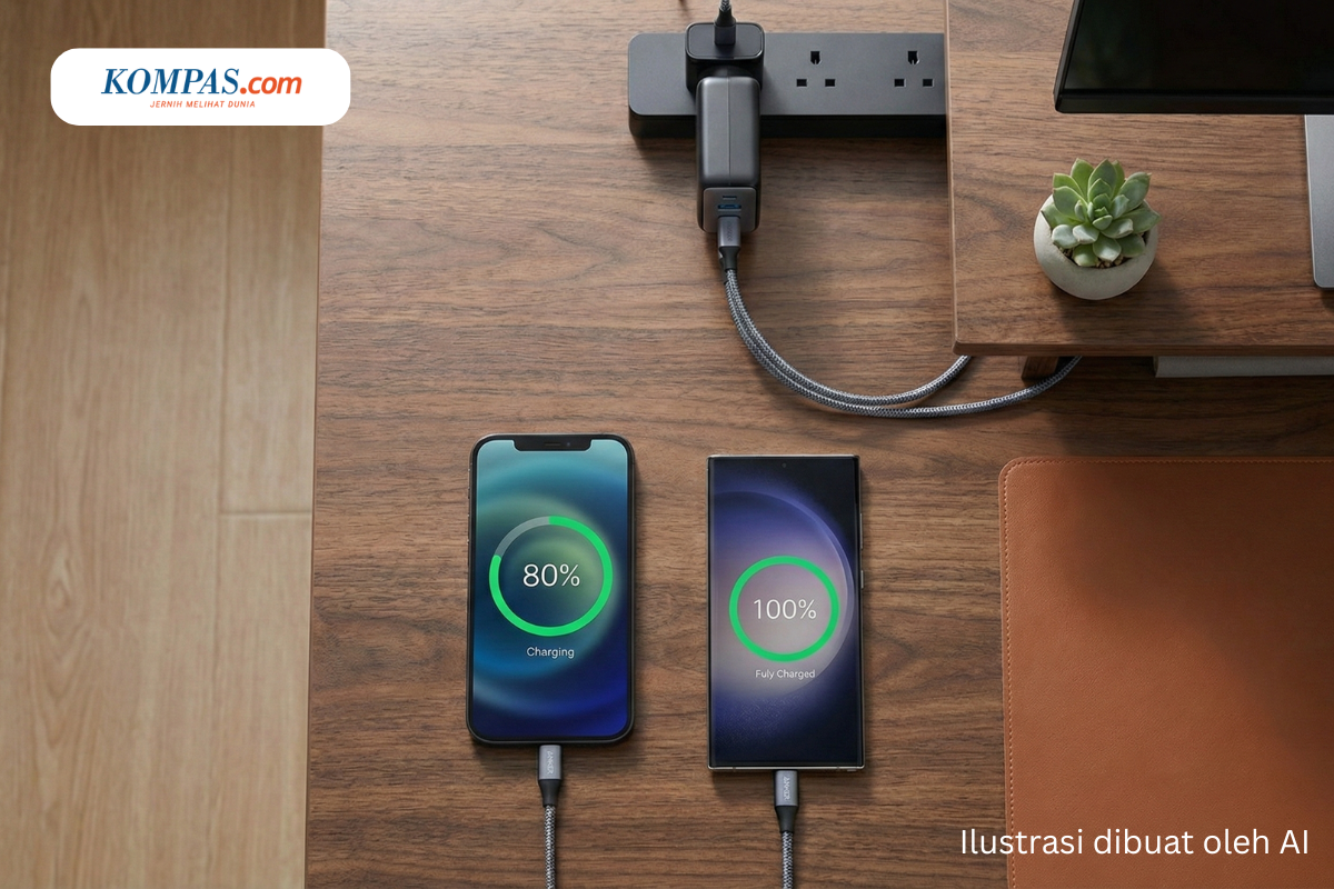 battery health, cas HP sebaiknya sampai berapa persen, cas HP sampai 80 persen, cas HP sampai 100 persen, baterai HP, Masih Bingung Cas HP Sampai 80 Persen atau 100 Persen? Ini Penjelasannya