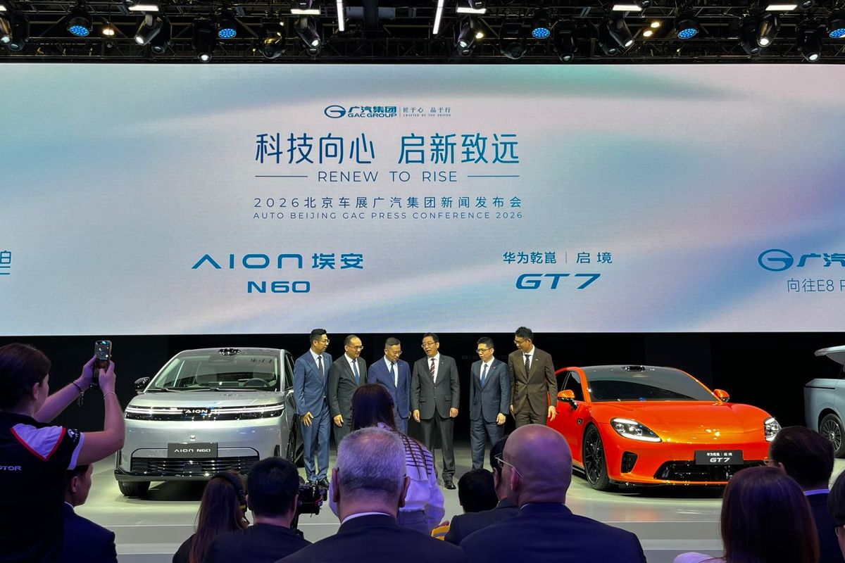 Aistaland GT7, mobil listrik premium, Beijing Auto Show 2026, GAC Luncurkan Aistaland GT7 dan E8 PHEV di Beijing Auto Show 2026