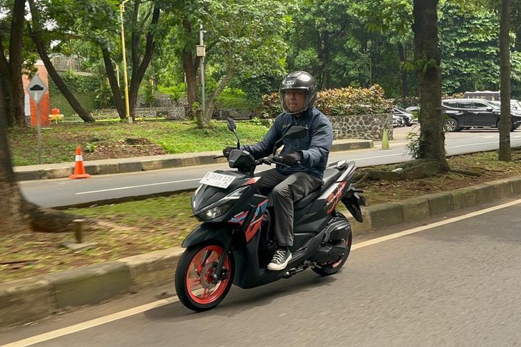 Vario, rasa berkendara, Vario 125 Street, Uji Rasa Berkendara Honda Vario 125 Street, Lebih Santai buat Harian