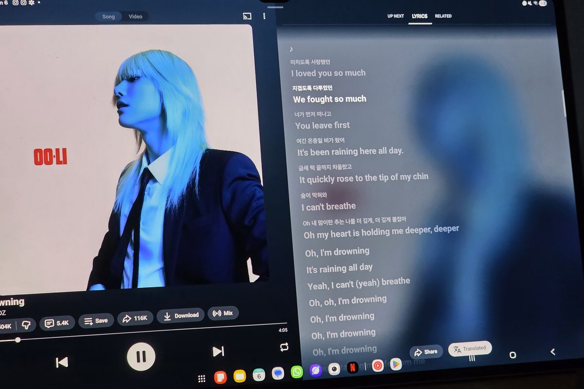 lirik, YouTube, YouTube Music, lyrics translation, Fitur Baru YouTube Music Bisa Terjemahkan Lirik Lagu K-pop dll