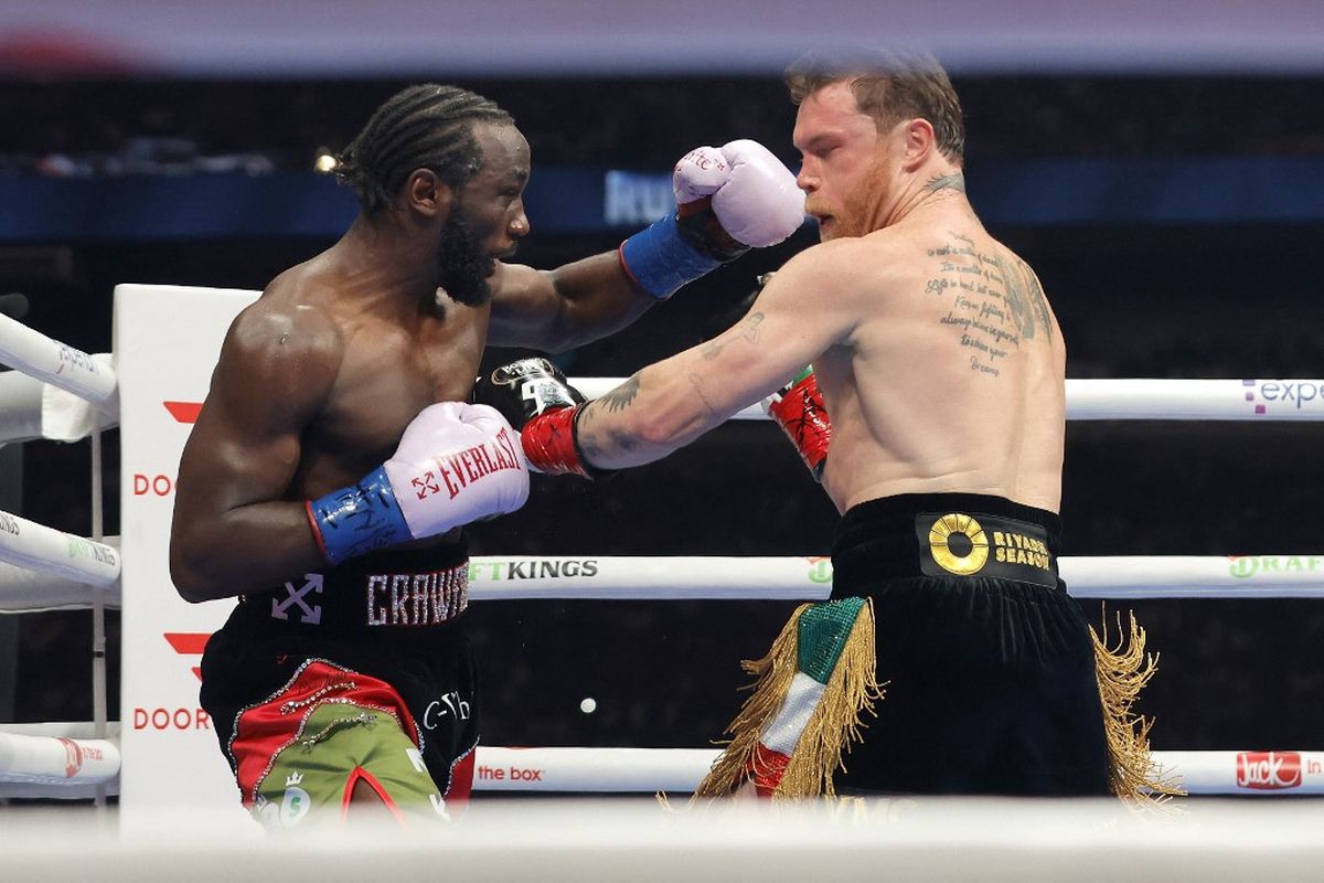 Tinju, Terence Crawford, tinju dunia, Hasil tinju dunia, terence crawford vs canelo alvarez, kelas menengah super, Kata Terence Crawford Usai Bekuk Canelo Alvarez di Ajang Tinju Dunia