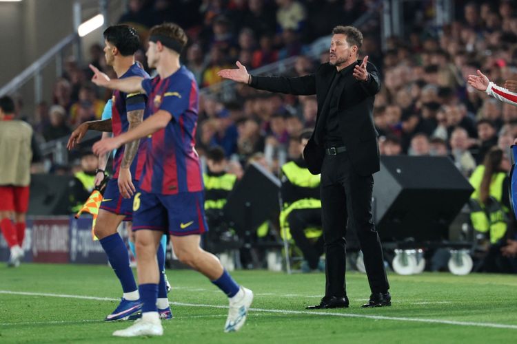 Atletico Madrid, Barcelona, Hansi Flick, Episode 6 Atletico Madrid vs Barcelona: Firasat Hansi Flick Laga Akan Berbeda