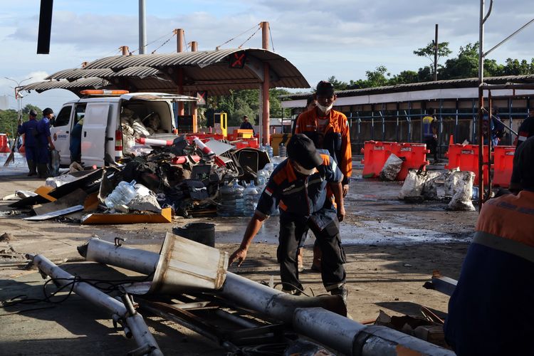 jalur penyelamat, Jasamarga, Jalur Penyelamat, Jasa Marga, kecelakaan truk, truk rem blong, Banyak Kecelakaan, Jalur Penyelamat Belum Dibutuhkan di GT Ciawi 2